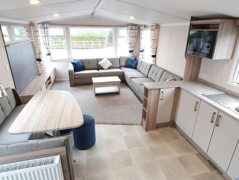Caravan On Fantastic Site Dunbar Exteriér fotografie