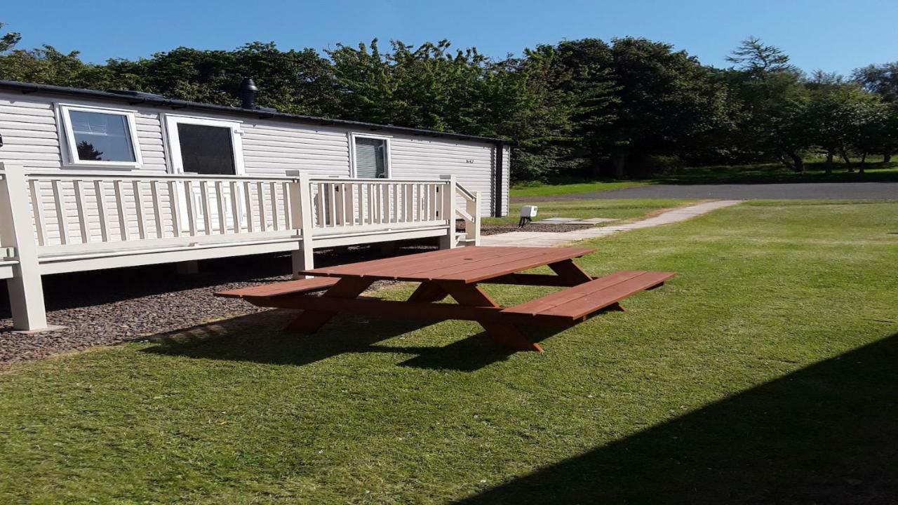 Caravan On Fantastic Site Dunbar Exteriér fotografie